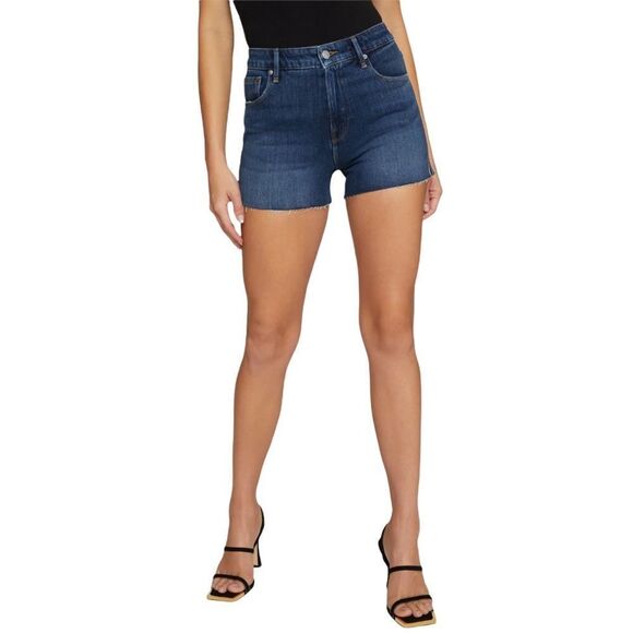 * NEW Good American Cut Off Flat Tummy Jean Short Size 6/28 - Picture 4 of 10